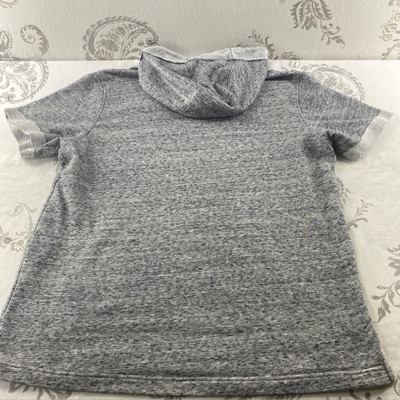 Under Armour × Proiect Rock French
Terry Short Sleeve Hoodie Size LG - Picture 2 of 8